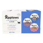 APPLAWS Cat Food Fish Selection Multipack 8 x 60g