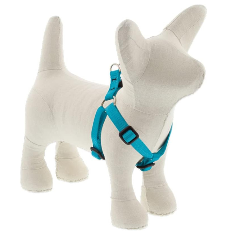 Lupine Basics Light Blue Dog Harness – Adjustable 26-33cm for Small Dogs
