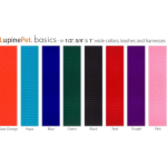 Lupine Basics Light Blue Dog Harness – Adjustable 26-33cm for Small Dogs