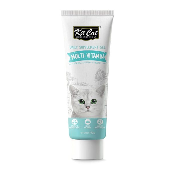 Kit Cat Multi-Vitamin Supplement Gel 120g