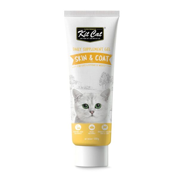 Kit Cat Skin & Coat Supplement Gel 120g