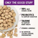 Stella & Chewy's Freeze-Dried Raw Cat Dinner Morsels – Grain Free, Protein Rich Cat & Kitten Food – Chick Chick Chicken Recipe – 1 oz Bag