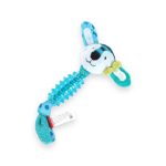 Gigwi Rabbit Plush Dog Toy Blue Turquoise Small