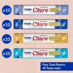 Inaba Churu Tuna Variety Cat Treats 40-Pack