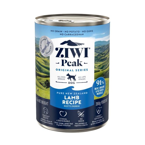 Ziwi Peak Wet Dog Food with Lamb 390 gr