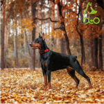DOCO XL Black Mesh Dog Collar (51-78x3.8cm) 1 pcs