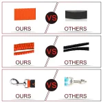 DOCO XS Red 180cm Nylon Dog Leash 1 pcs