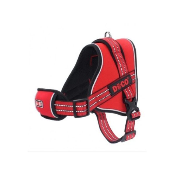 DOCO Vertex Power Large Red Reflective Dog Harness 1 pcs