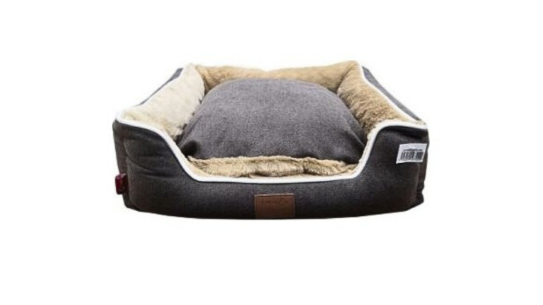 Catry Dark Brown Pet Bed (46x59x17cm) 1 pcs