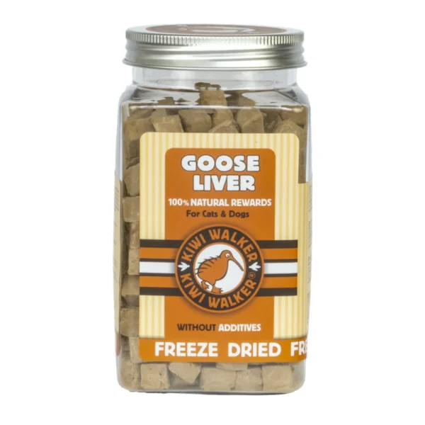 Kiwi Walker Freeze Dried Goose Liver Cat & Dog Treats