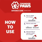 Thunder Paws Advance Care Cat Litter Lavender Scent 5 L