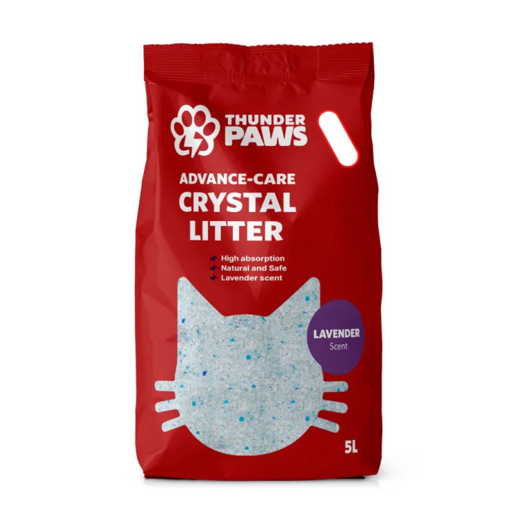 Thunder Paws Advance Care Cat Litter Lavender Scent 5 L
