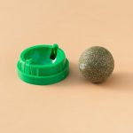 Catnip Silvervine Balls,Rotatable Edible Kitten Toys for Cats Lick - Healthy Teeth Cleaning Toys, Ball Edible Kitten Toys, Cat Wall Treats, Catnip Lickable Balls Pochy