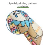 GiGwi Moody Club Large Multicolored Bear Squeaky Dog Toy