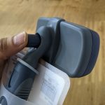 GiGwi Self-Cleaning Slicker Brush Gray and Navy Blue