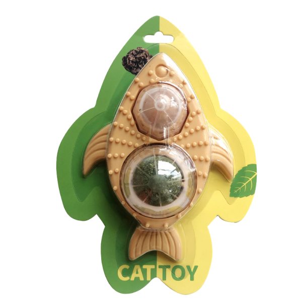 Catnip Toy, Natural Catnip Ball Toy for Pets