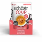 Schesir Soup with Salmon & Carrot for Adult Cats 40 gr