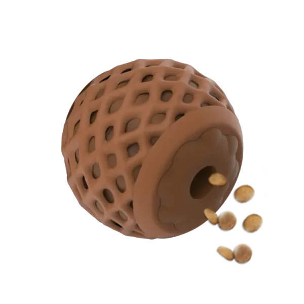 Acorn cat treat dispenser Toy