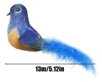Cat Plush Toys with Catnip Bird Shape-Blue