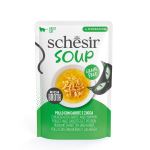 Schesir Soup with Chicken, Carrot & Pumpkin for Adult Cats 40 gr