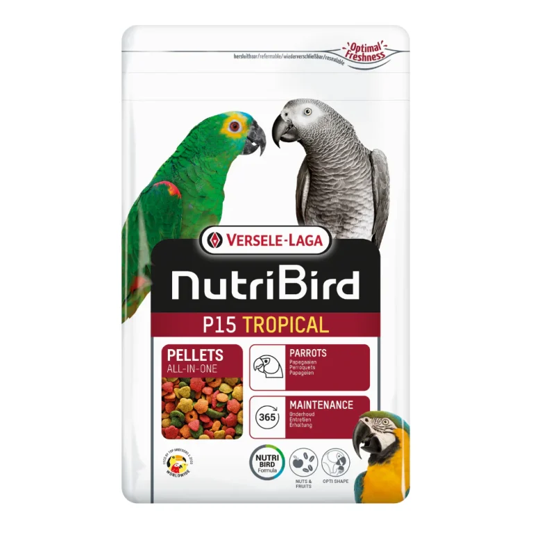 Versele-Laga Nutribird P15 Food Pellets for Parrots 1 kg