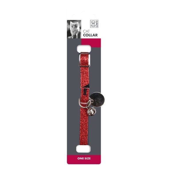 M-Pets Red Cat Collar with Bell