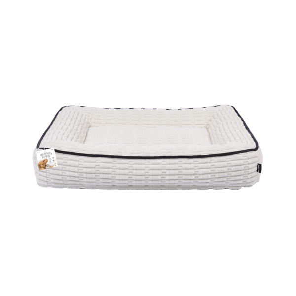 M-PETS Warm Hug Pet Bed L Creamy Dreams