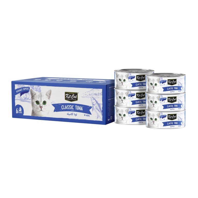 Kit Cat Wet Cat Food with Tuna in Aspic 6 x 50 gr