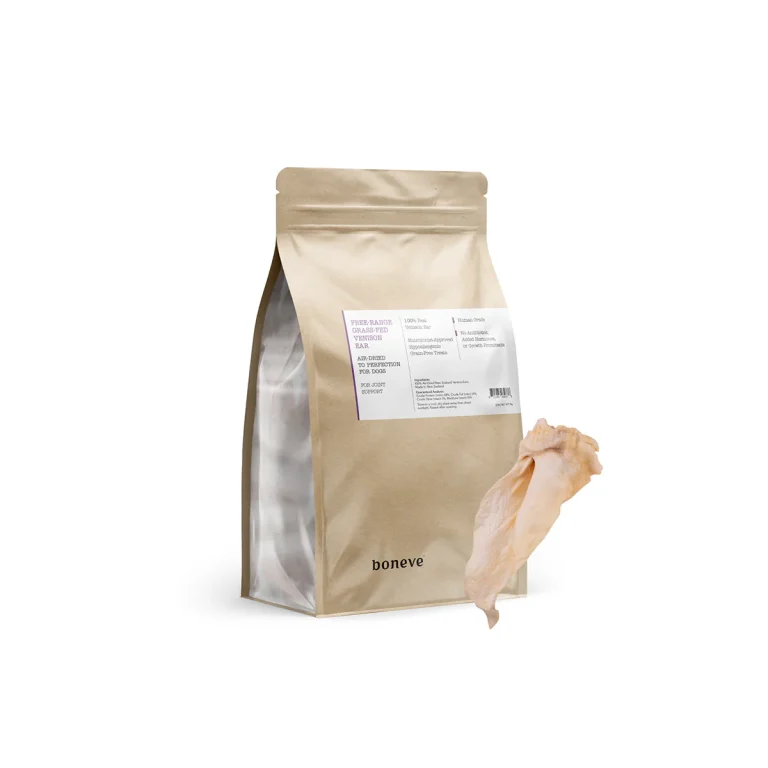 Boneve Air-Dried Free-Range Grass-Fed Venison Ear Dog Treat - 70G