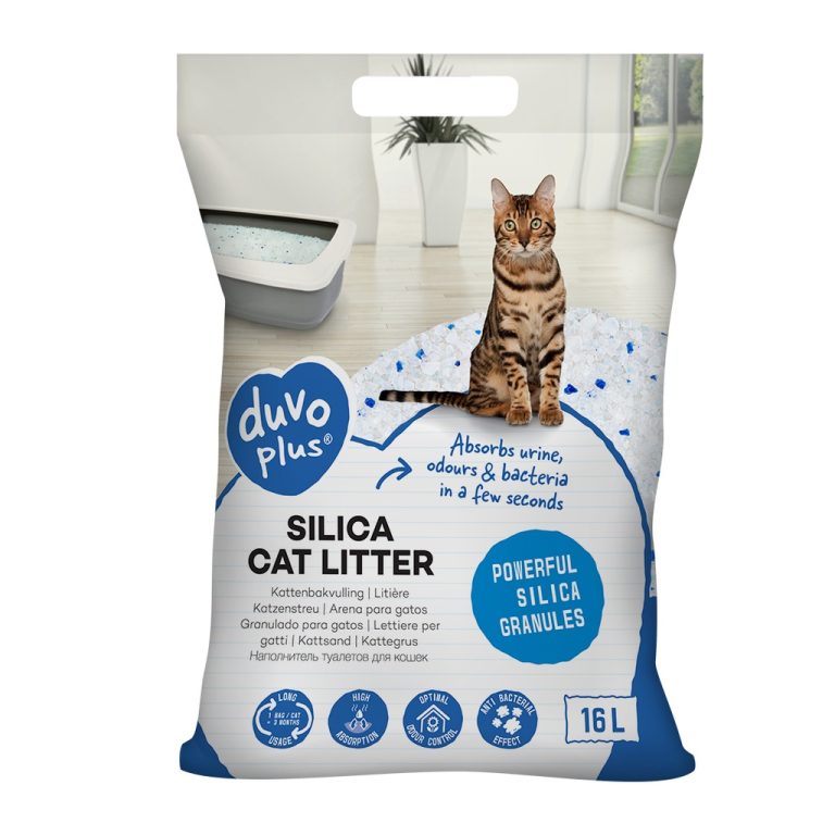 Duvo Plus Premium Silica Cat Litter 16 L