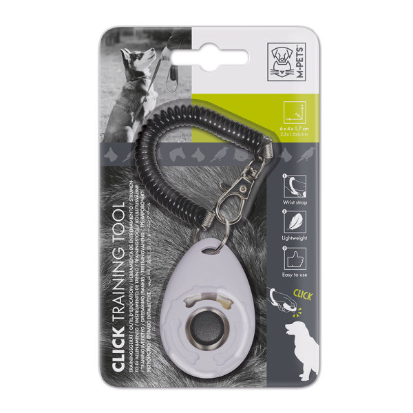 M-Pets Black & White Dog Training Clicker