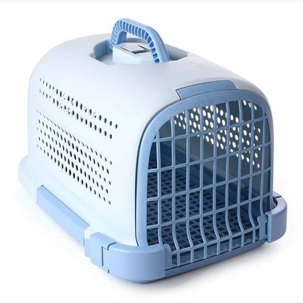 Pado Blue Cat Carrier Crate (28x33x49cm)