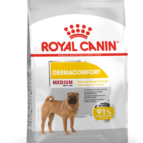 Royal Canin Dermacomfort Dry Food for Medium Breed Dogs (11-25kg) 12 kg