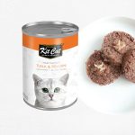 Kit Cat Wet Food with Tuna & Prawns 400 gr