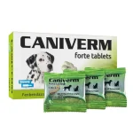 Caniverm Strong Dewormer Tablet for Dogs and Cats, 6x0.7g