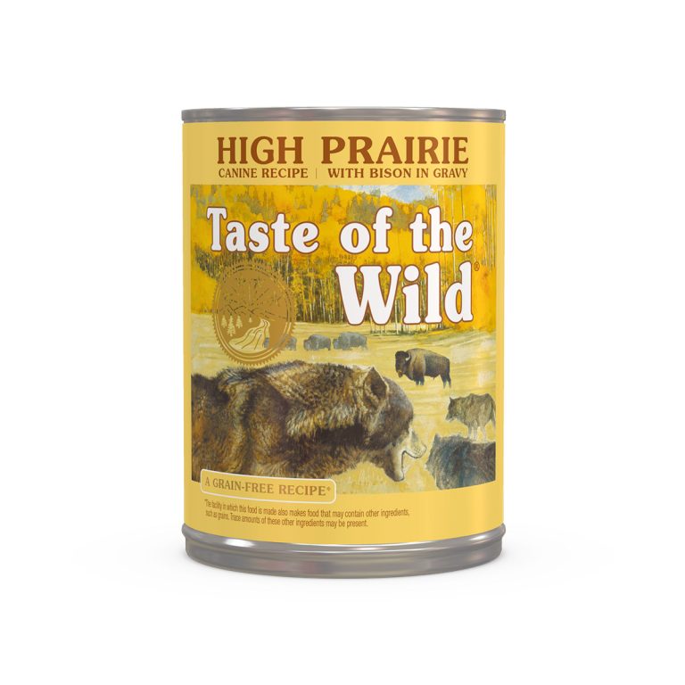 Taste Of The Wild High Prairie Canine Formula With Bison In Gravy Dog Wet Food Can