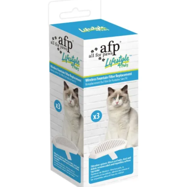 Lifestyle 4 Pets Wireless Fountain Filter Replacement 3/pk